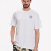 DC Shoes Тишърт Quality Goods ADYZT05235 Бял Relaxed Fit цвят на ниска цена