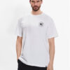 DC Shoes Тишърт Star Pilot ADYZT04991 Бял Relaxed Fit цвят на ниска цена