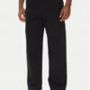 DC Shoes Чино панталони Worker Baggy ADYNP03097 Черен Baggy Fit цвят на ниска цена