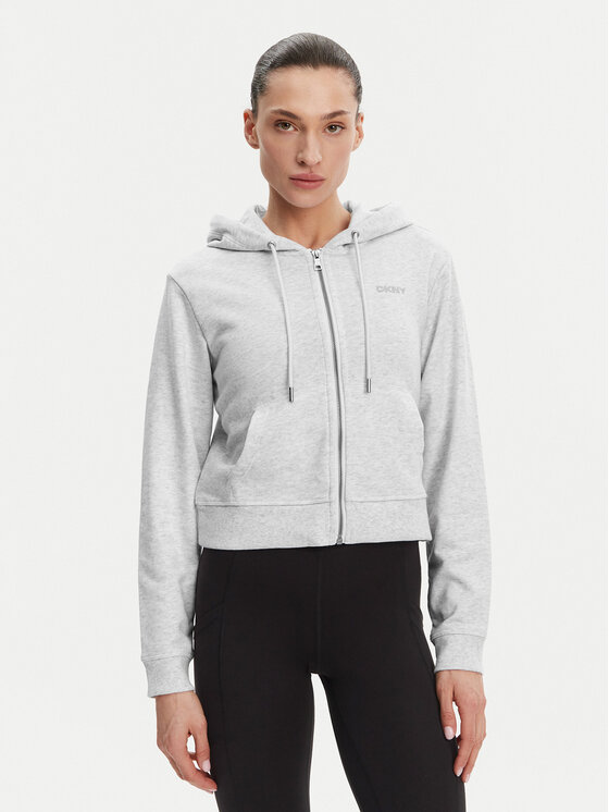 DKNY Sport Суитшърт DP5J9588 Сив Regular Fit цвят на ниска цена