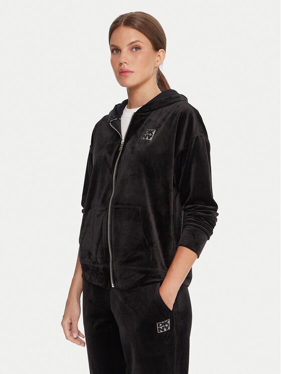 DKNY Sport Суитшърт DP5J9642 Черен Regular Fit цвят на ниска цена