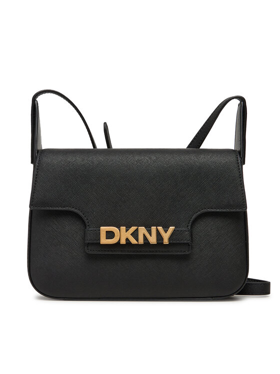 DKNY Дамска чанта Avril Crossbody R52EKJ30 Черен цвят на ниска цена