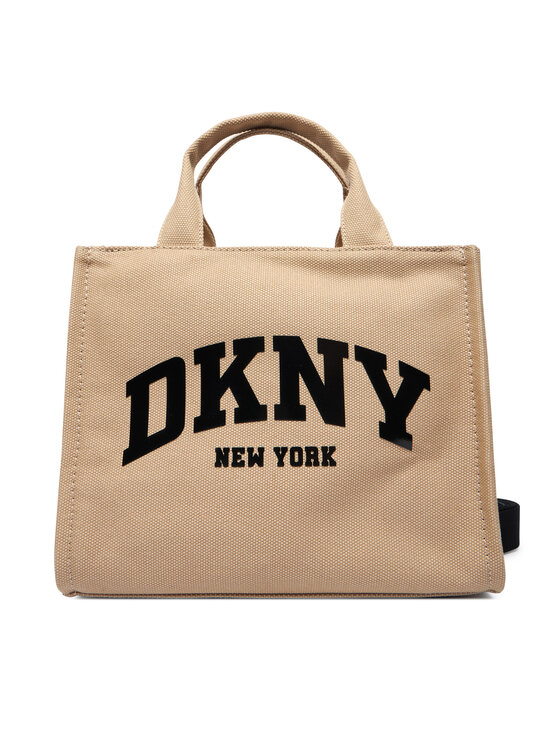DKNY Дамска чанта R41AOR57 Каки цвят на ниска цена