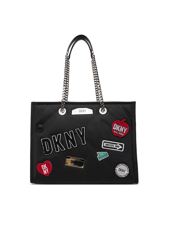 DKNY Дамска чанта R52AEK79 Черен цвят на ниска цена