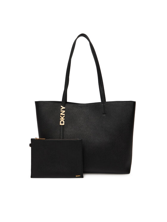 DKNY Дамска чанта R52AKG54 Черен цвят на ниска цена