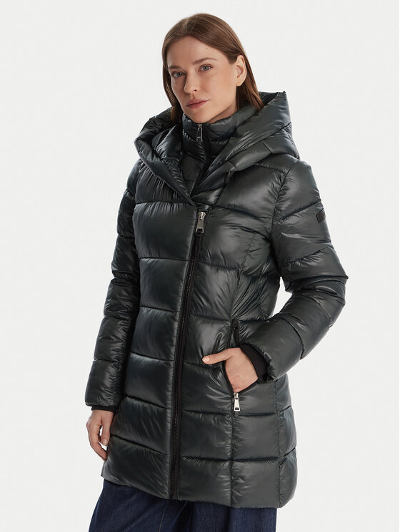 DKNY Зимно яке DLEMPU99 Зелен Regular Fit цвят на ниска цена