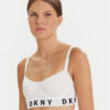 DKNY Сутиен с банели DK4521 Бял цвят на ниска цена