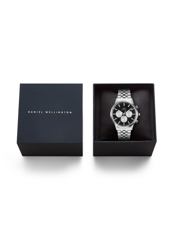 Daniel Wellington Часовник Iconic Chronograph DW00100873 Сребрист цвят на ниска цена