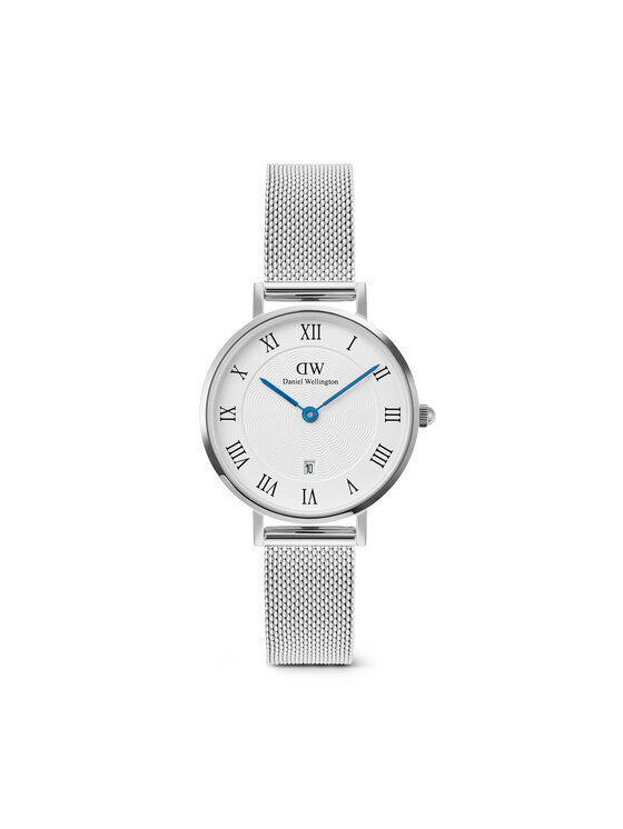 Daniel Wellington Часовник Petite Roman Numerals DW00100858 Сребрист цвят на ниска цена