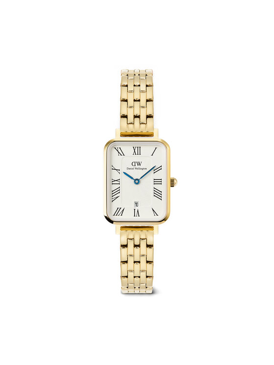 Daniel Wellington Часовник Quadro DW00100861 Златист цвят на ниска цена