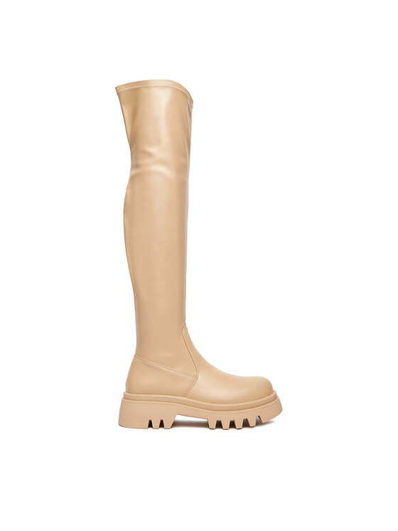 DeeZee Ботуши 13226-7 Бежов цвят на ниска цена