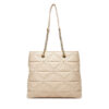 DeeZee Дамска чанта C-DZE-S-014-08 Екрю цвят на ниска цена