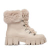 DeeZee Зимни обувки 90190-6 Екрю цвят на ниска цена