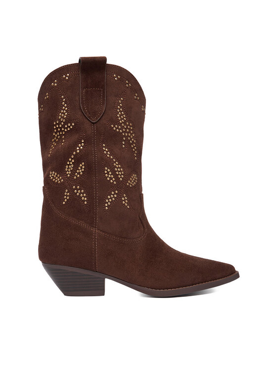 DeeZee Каубойски обувки CEO-R25AW09079 Кафяв цвят на ниска цена