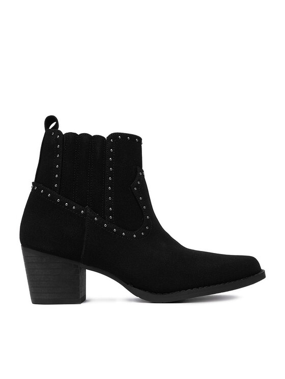 DeeZee Каубойски обувки LR230702 Черен цвят на ниска цена