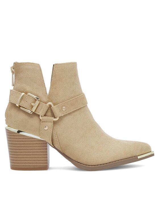 DeeZee Каубойски обувки YOLANDA LS6075-01 Бежов цвят на ниска цена