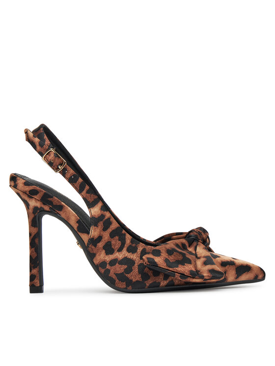 DeeZee Обувки на ток 6-605-1 Кафяв цвят на ниска цена