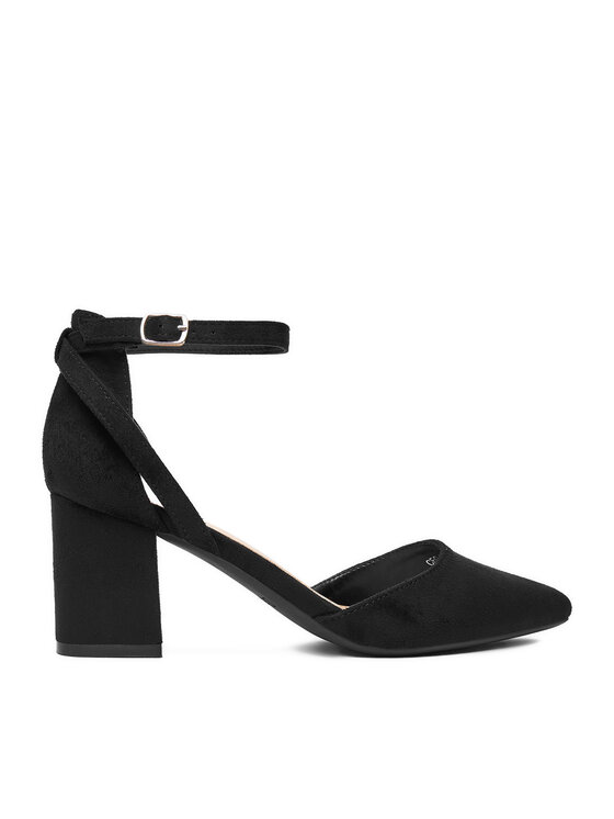 DeeZee Обувки на ток CEO-WSS20968-02 Черен цвят на ниска цена