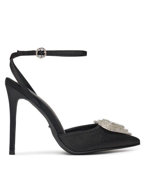 DeeZee Обувки на ток H85269-32 Черен цвят на ниска цена