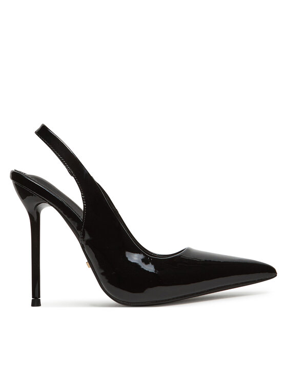 DeeZee Обувки на ток HT0327-1 Черен цвят на ниска цена