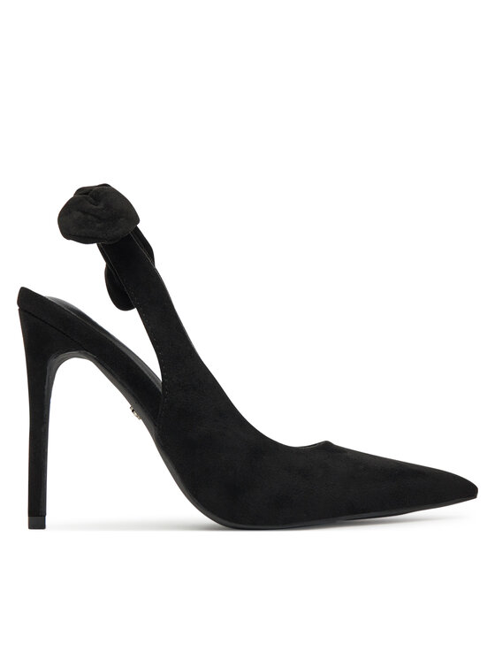 DeeZee Обувки на ток YUC1996-P-B1G Черен цвят на ниска цена