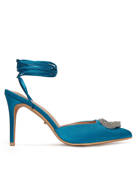 DeeZee Обувки на ток ZALFA5304-23 Син цвят на ниска цена