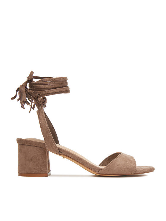 DeeZee Сандали F1356112-1 Кафяв цвят на ниска цена