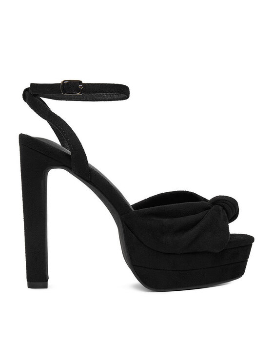 DeeZee Сандали MAYA BLACK SU Черен цвят на ниска цена