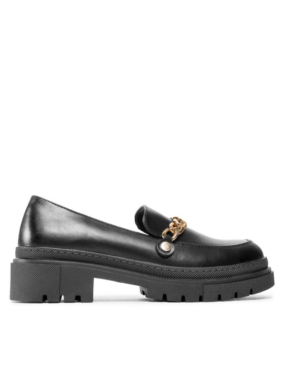 DeeZee лоуфъри с дебела подметка HL995-1 Черен цвят на ниска цена