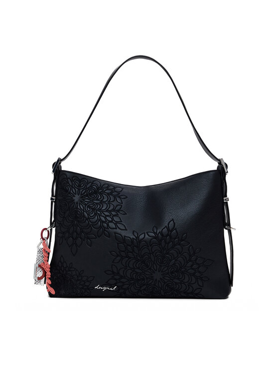 Desigual Дамска чанта 25WAXPA0 Черен цвят на ниска цена