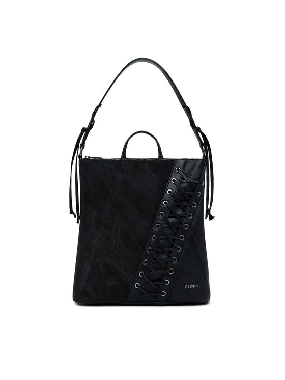 Desigual Дамска чанта Patch Tango P 25WAKP12 Черен цвят на ниска цена