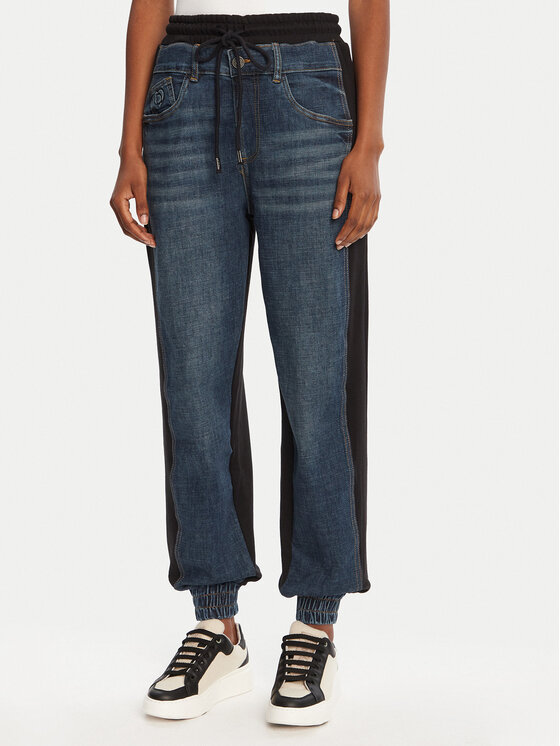 Desigual Джогъри Kimy 25WWDD08 Тъмносин Loose Fit цвят на ниска цена