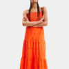 Desigual Лятна рокля Malver 24SWVW12 Оранжев Regular Fit цвят на ниска цена