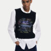Desigual Риза Chaleco 25WWCW01 Бял Regular Fit цвят на ниска цена