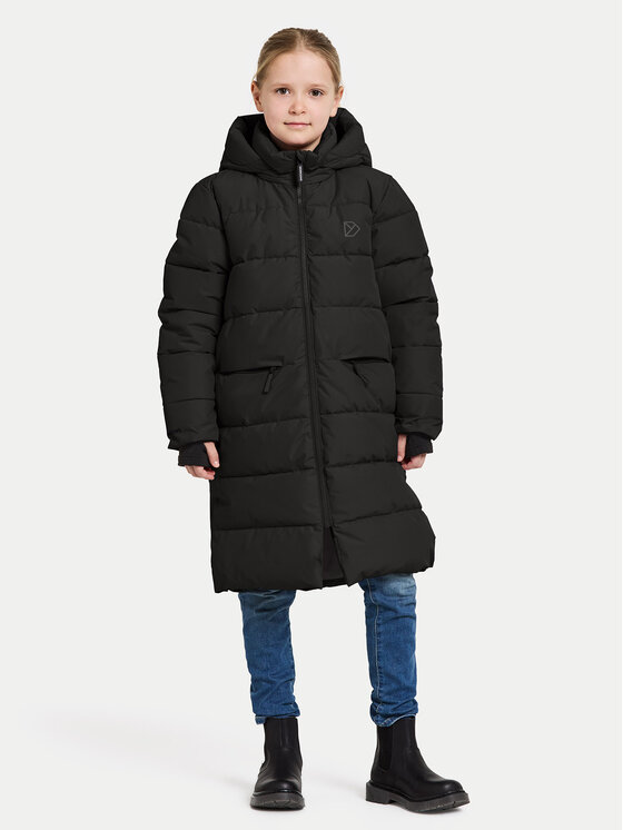 Didriksons Зимно яке Olivin 505495 Черен Regular Fit цвят на ниска цена