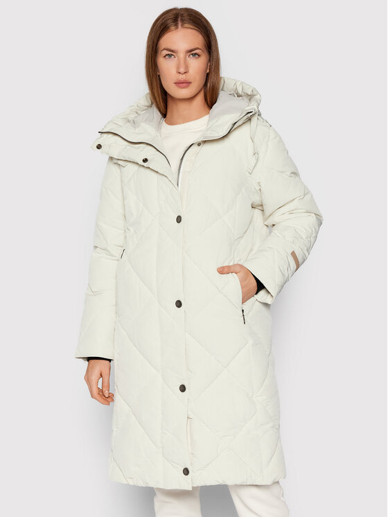 Didriksons Зимно яке Torun 503868 Екрю Relaxed Fit цвят на ниска цена