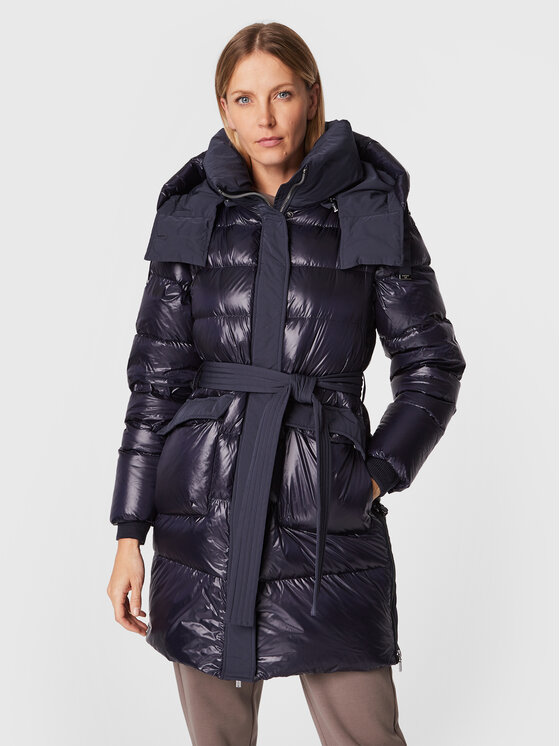 Diego M Пухено яке 22IM-R432 Тъмносин Slim Fit цвят на ниска цена