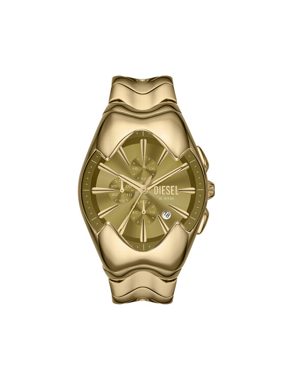 Diesel Часовник Mercurial DZ4681 Златист цвят на ниска цена