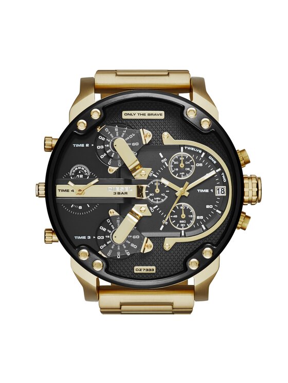 Diesel Часовник Mr Daddy 2.0 DZ7333 Златист цвят на ниска цена