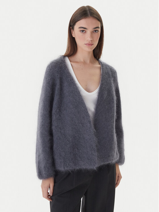 Dixie Кардиган M277Y072A 3906 Сив Regular Fit цвят на ниска цена