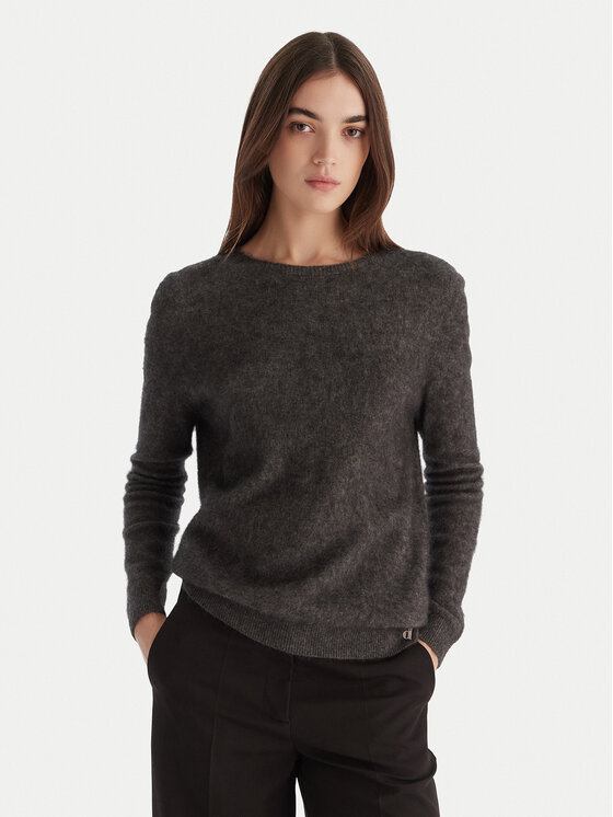 Dixie Пуловер M833Y042A Сив Regular Fit цвят на ниска цена