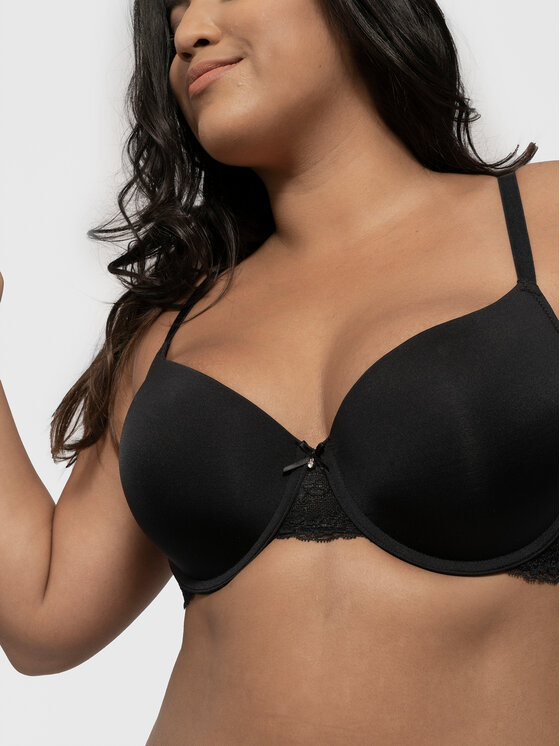 Dorina Сутиен с банели Adele D17165A Черен цвят на ниска цена