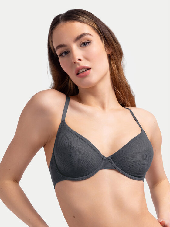 Dorina Сутиен с банели Origins FXWB0087ME027 Сив цвят на ниска цена