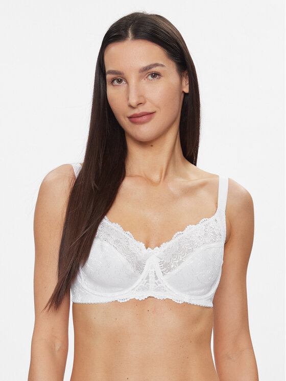 Dorina Сутиен с банели Philippa D15006A Бял цвят на ниска цена