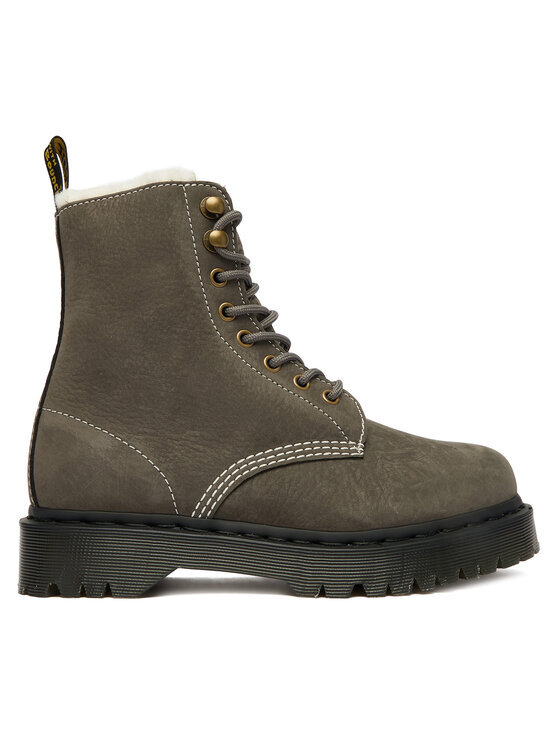 Dr. Martens Зимни обувки 1460 Pascal Bex Fl DM41419020 Сив цвят на ниска цена