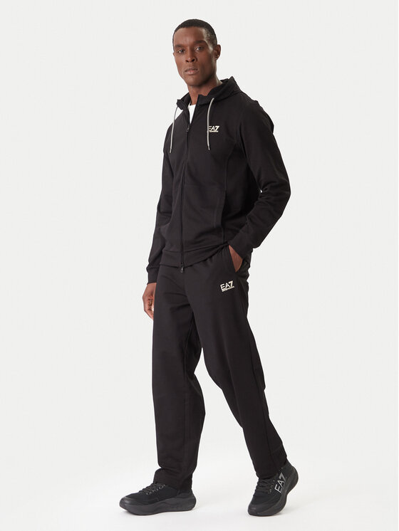 EA7 Emporio Armani Анцуг 7M000236 AF13512 MC156 Черен Regular Fit цвят на ниска цена