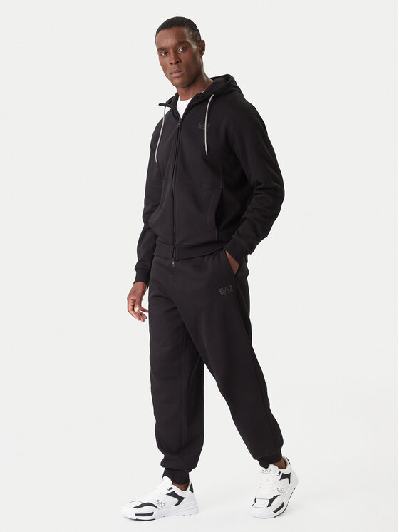 EA7 Emporio Armani Анцуг 7M000243 AF10377 UC001 Черен Regular Fit цвят на ниска цена