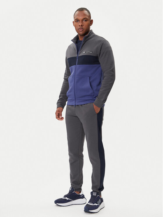 EA7 Emporio Armani Анцуг 7M000941 AF10377 U8117 Сив Regular Fit цвят на ниска цена