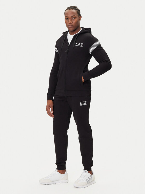 EA7 Emporio Armani Анцуг 7M000967 AF10377 UC001 Черен Slim Fit цвят на ниска цена