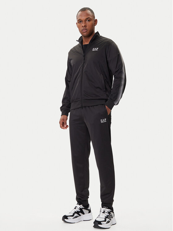 EA7 Emporio Armani Анцуг 7M000970 AF12449 UC001 Черен Regular Fit цвят на ниска цена